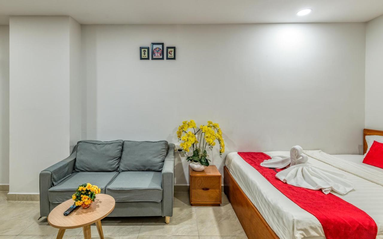 הו צ'י מין סיטי Cherry Hotel And Apartment מראה חיצוני תמונה