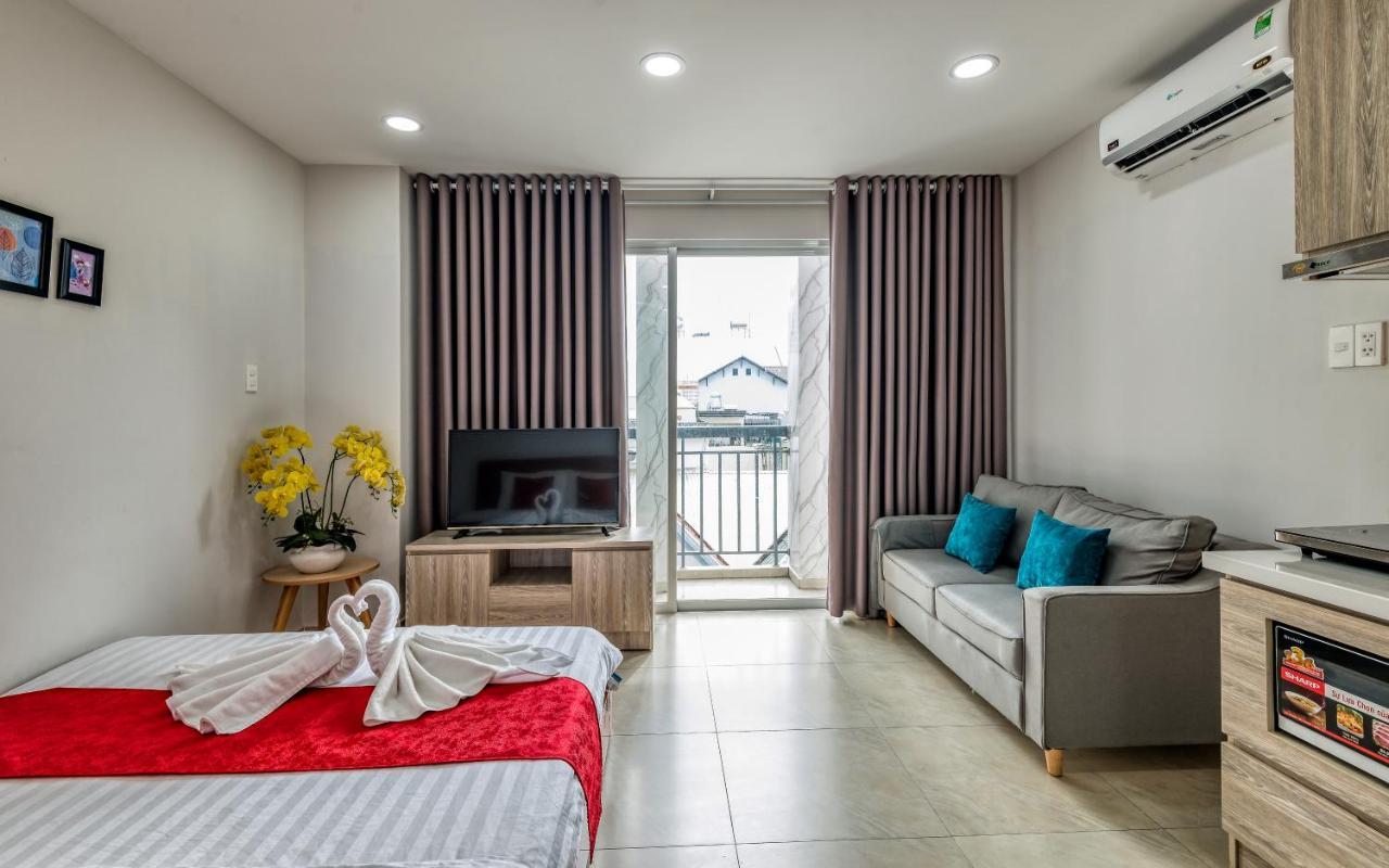 הו צ'י מין סיטי Cherry Hotel And Apartment מראה חיצוני תמונה
