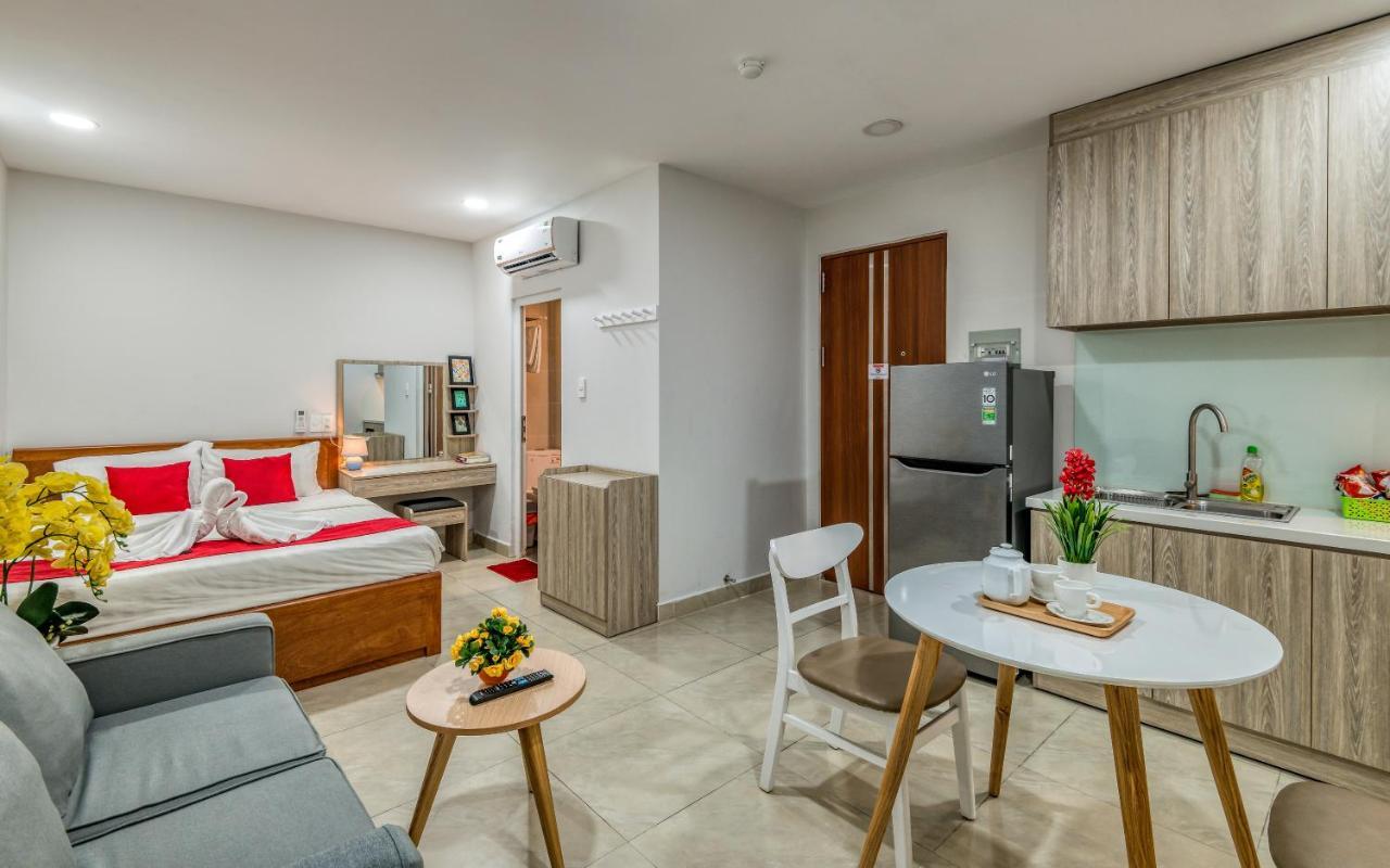 הו צ'י מין סיטי Cherry Hotel And Apartment מראה חיצוני תמונה