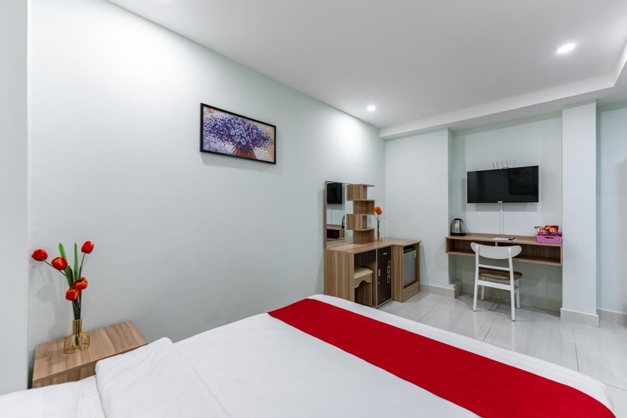 הו צ'י מין סיטי Cherry Hotel And Apartment מראה חיצוני תמונה