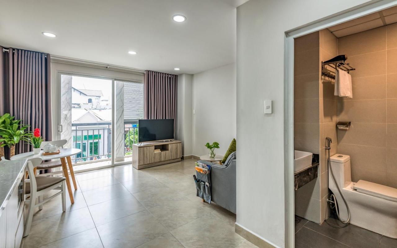 הו צ'י מין סיטי Cherry Hotel And Apartment מראה חיצוני תמונה