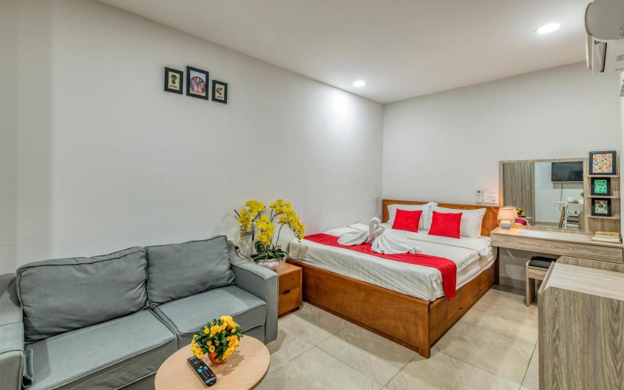 הו צ'י מין סיטי Cherry Hotel And Apartment מראה חיצוני תמונה